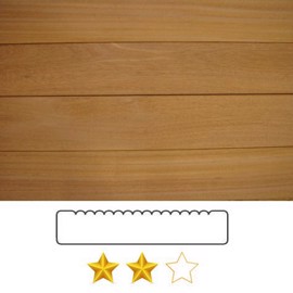 Bangkirai FSC 21 x 145mm glatt/smårillet